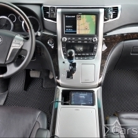 Коврики текстильные на Toyota Alphard II (2008-2014)