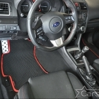 Двухслойные коврики EVA на Subaru XV I (2011-2017) 