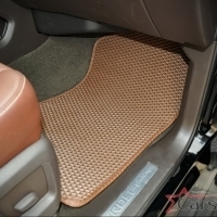 Двухслойные коврики EVA на Chevrolet Tahoe IV 3 ряда (2014->)