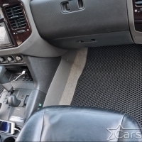 Двухслойные коврики EVA на Mitsubishi Pajero III 5D (2000-2007)