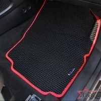 Двухслойные коврики EVA на Ford Galaxy II рестайл 3 ряда (2010-2015)