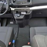 Автомобильные коврики EVA на Opel Zafira Life 8 мест не Long (2019-2025)