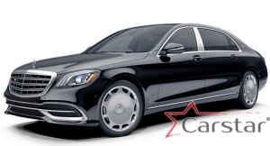 Комплект ковриков в салон Mercedes-Benz S-klasse X222 Maybach (2013-2020)