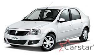 Комплект ковриков в салон Renault Logan I (2004-2014)