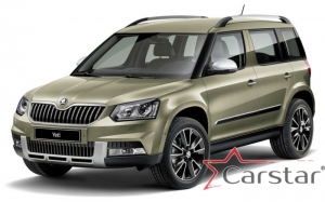 Комплект ковриков в салон Skoda Yeti (2009-2018)