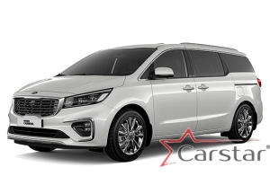 Kia Carnival III (7мест) 2+3 без трансформеров (2014->)