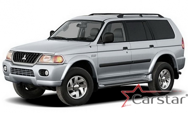 Двухслойные коврики EVA для Mitsubishi Pajero Sport I (1998-2008)