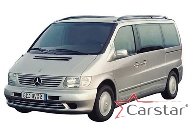 Двухслойные коврики EVA для Mercedez-Benz V-klasse I W638 (1996-2003)