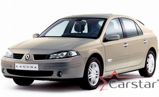 Автомобильные коврики EVA 3D для Renault Laguna II (2001-2007)