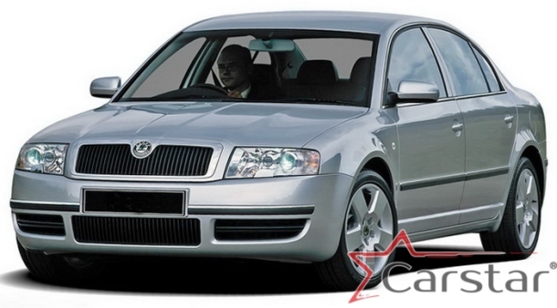 Автомобильные коврики EVA 3D для Skoda Superb I (2002-2008)