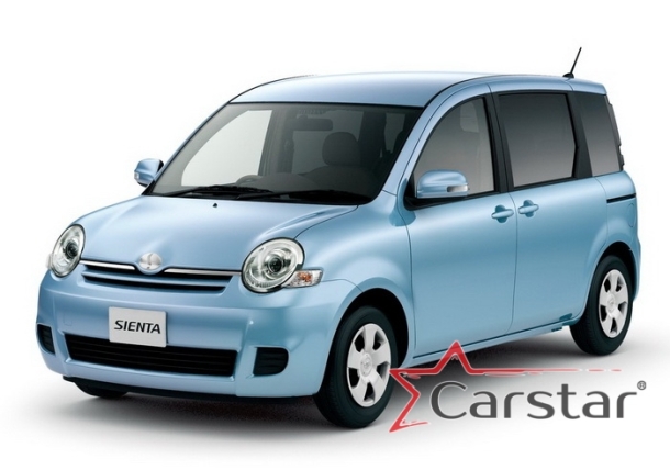 Автомобильные коврики EVA 3D для Toyota Sienta I пр.руль (2003-2015)